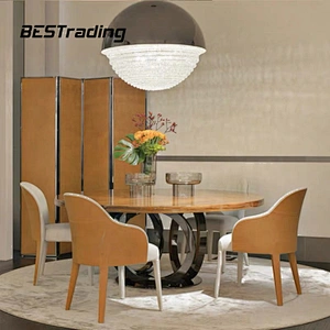 Furniture wooden dining table set