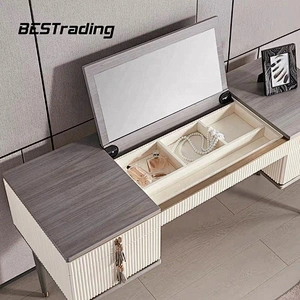 Modern mirrored wardrobe dressing table designs