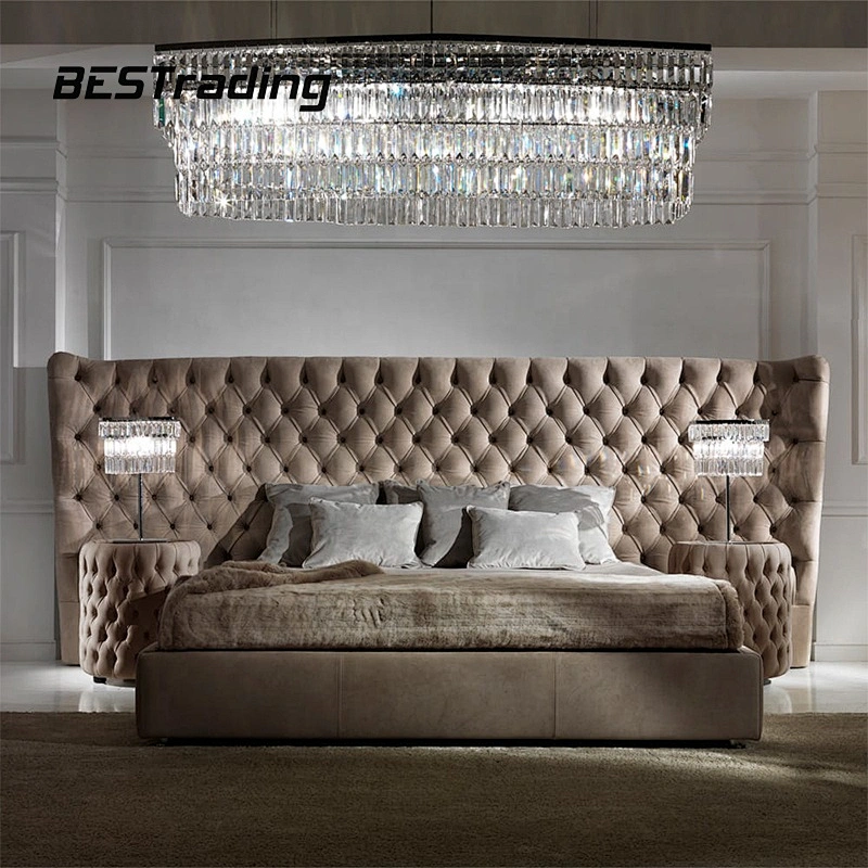 Luxury princess bed foshan bedroom furniture set king bedroom set