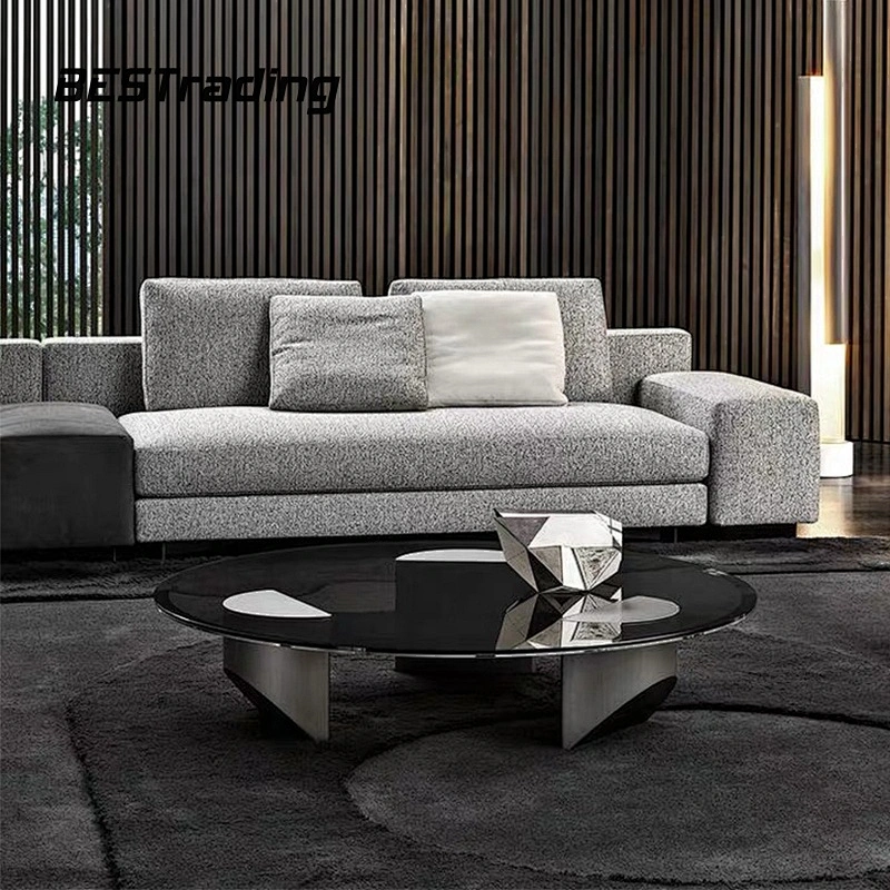 Living room coffee table round