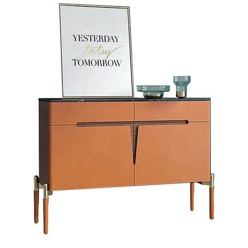 Living room furniture side table sideboard cabinet design