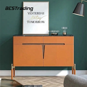 Living room furniture side table sideboard cabinet design