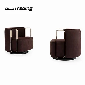 Italian Design High End Villa Living Room Furniture Lounge Chair Leisure Chair Arm Chair