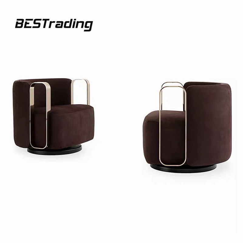 Italian Design High End Villa Living Room Furniture Lounge Chair Leisure Chair Arm Chair
