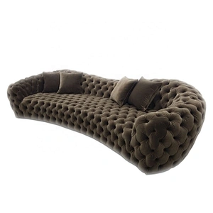 Luxury living room fabric sofa sets
