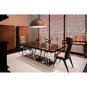 Modern Design Dining Room Furniture Leather Arm Chair Luxury Dining Chair