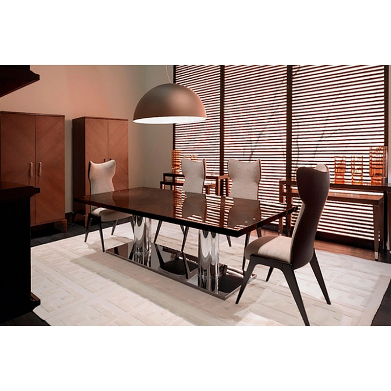 Modern Design Dining Room Furniture Leather Arm Chair Luxury Dining Chair