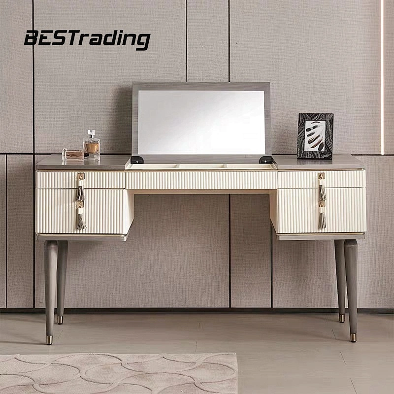 Modern mirrored wardrobe dressing table designs