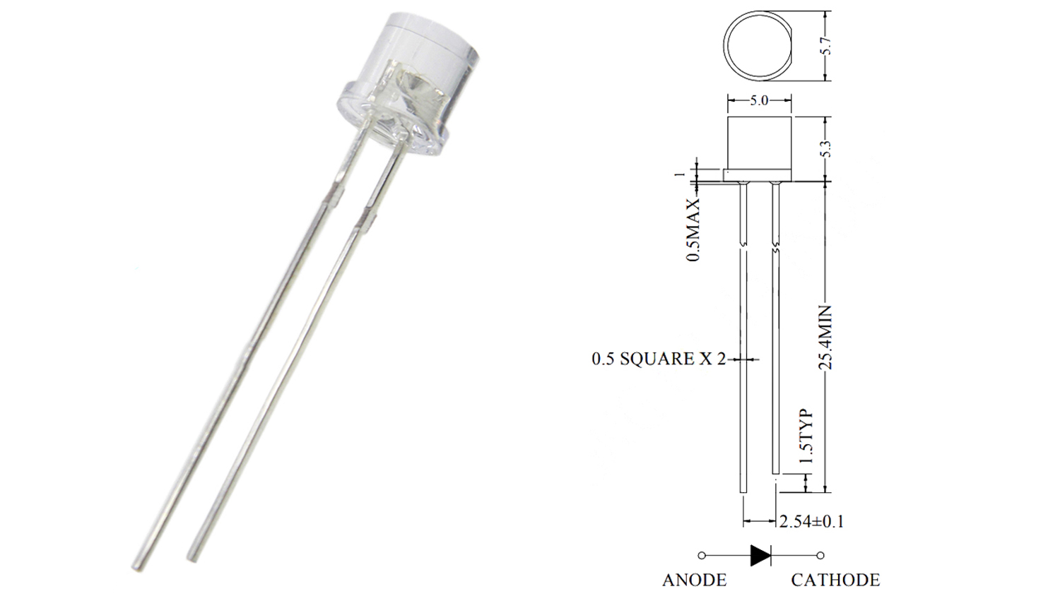 5mm led diode