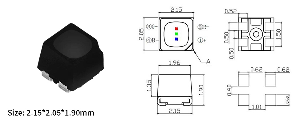 SMD RGB LED for Display Screen