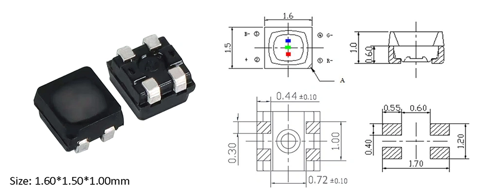 SMD RGB LED for Display Screen
