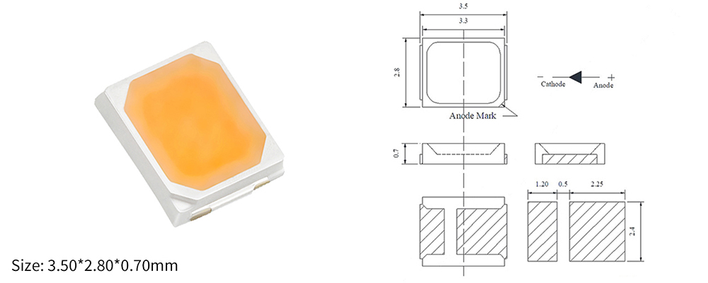 2835 White LED