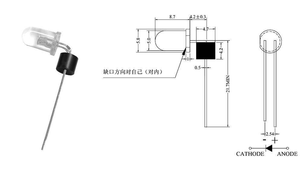 5mm Assembly LED