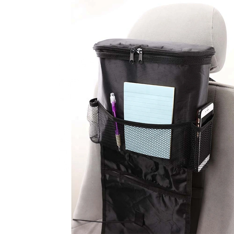 Car seat back thermal cooling thermal travel storage organizer