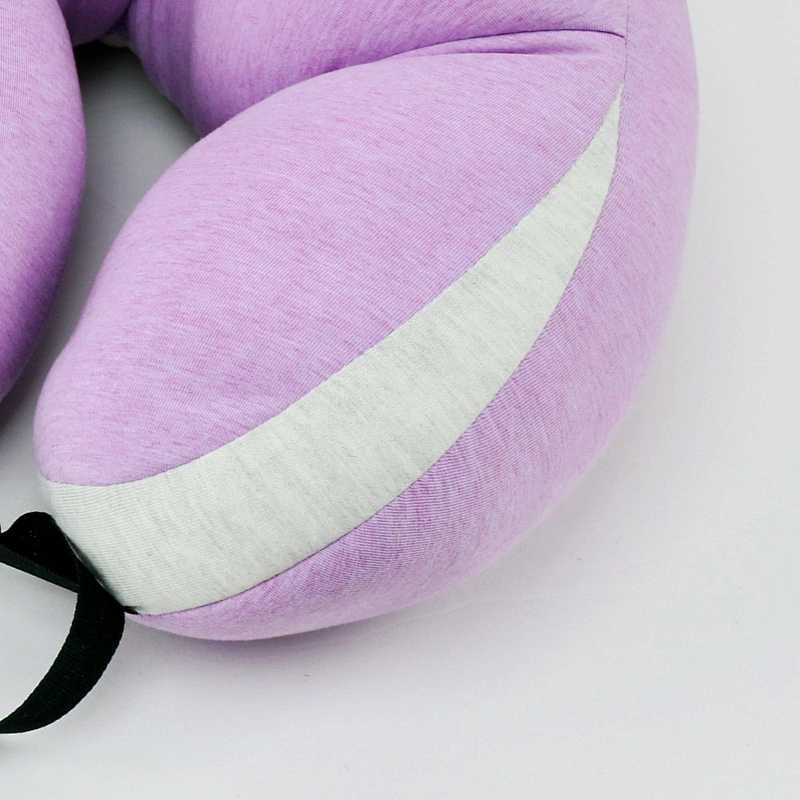 U Shape Pillow Foam Particle Printed Neck Support Travel Pillow