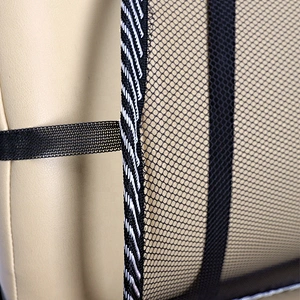 Popular Mesh Car Seat Back Lumbar Support for Car Seats Cushion Cool Black