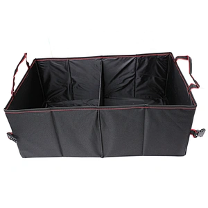 Foldable trunk organizer for car multi pocket organizer
