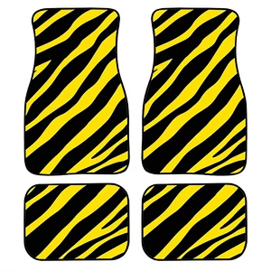 waterproof printing colorful car mat 4 pcs/set pretty decorative car mats