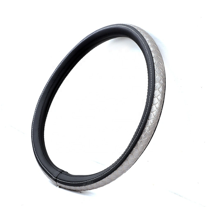 New design fashion universal  Car Accessories  PVC  PU Steering Wheel Cover