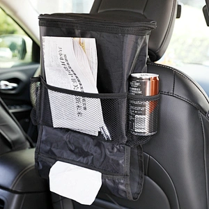 Car seat back thermal cooling thermal travel storage organizer