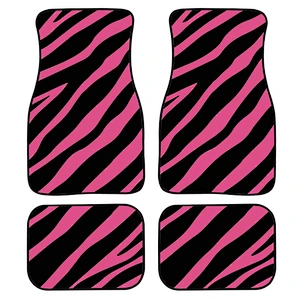 waterproof printing colorful car mat 4 pcs/set pretty decorative car mats