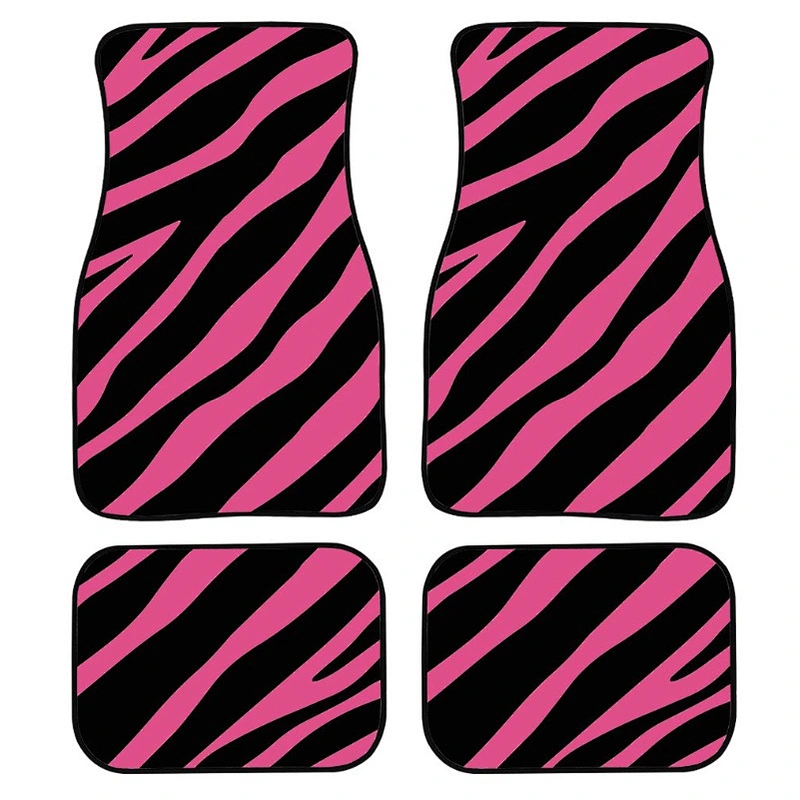 waterproof printing colorful car mat 4 pcs/set pretty decorative car mats