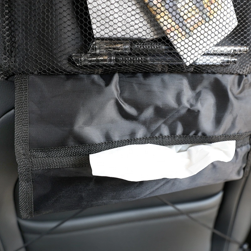 Car seat back thermal cooling thermal travel storage organizer