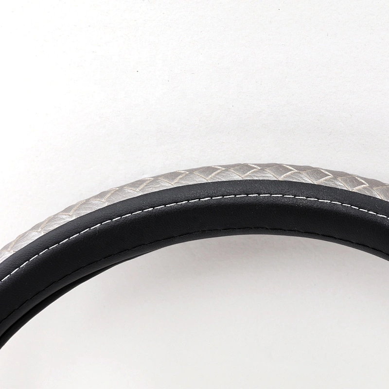 New design fashion universal  Car Accessories  PVC  PU Steering Wheel Cover