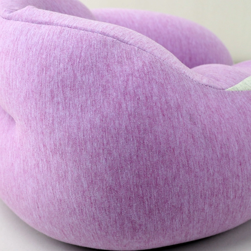 U Shape Pillow Foam Particle Printed Neck Support Travel Pillow