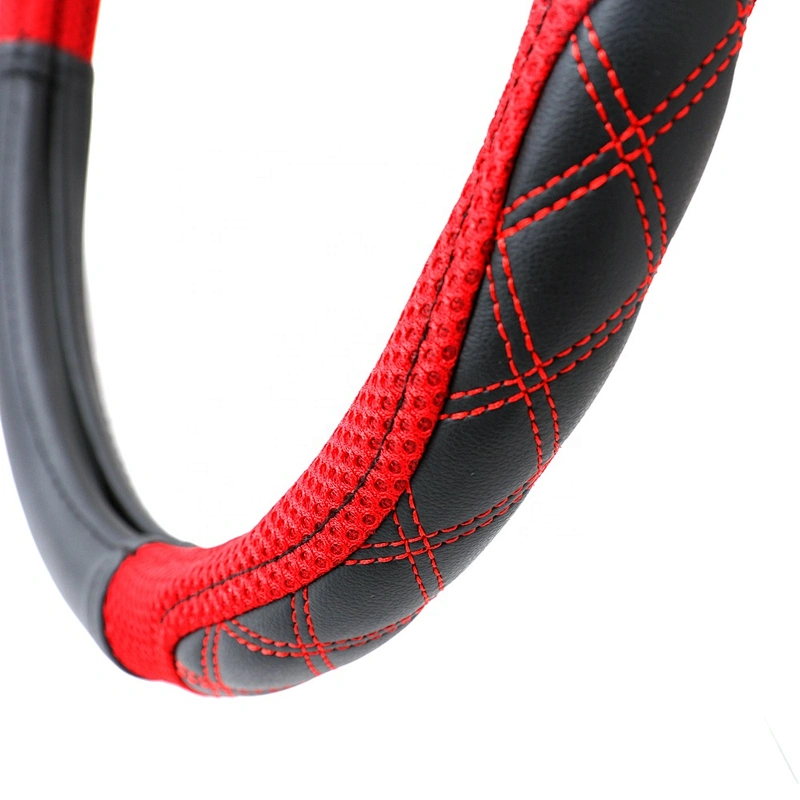 Universal Car Accessories Interior Decorative PVC  Steering Wheel Cover