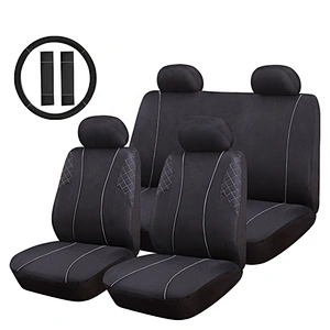 Designer car seat covers for car polyester mesh auto seat cover Set