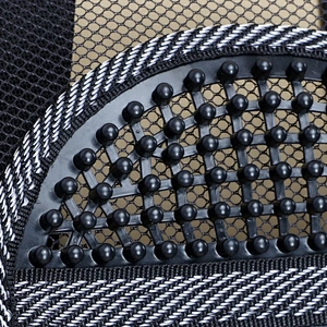 Car seat backrest mesh cushion massage pillow lumbar support for car seats