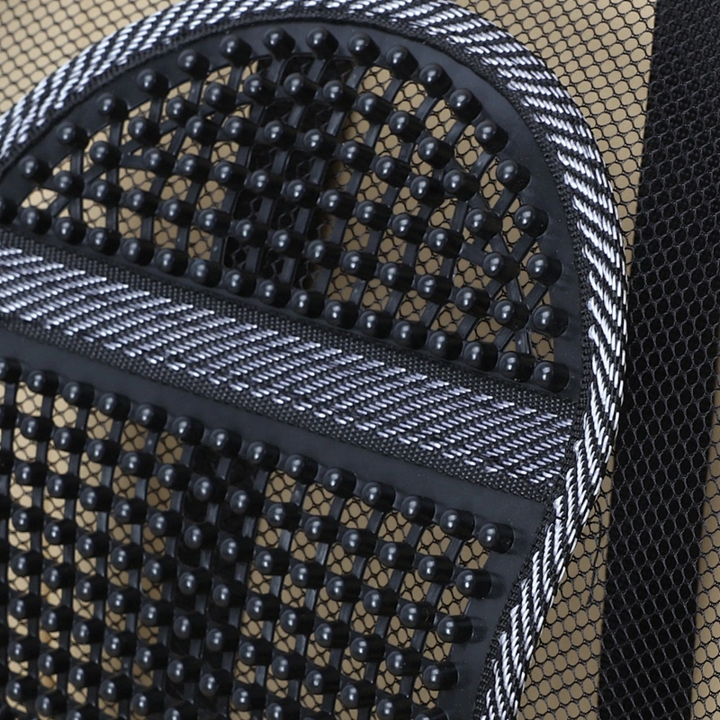 Car seat backrest mesh cushion massage pillow lumbar support for car seats