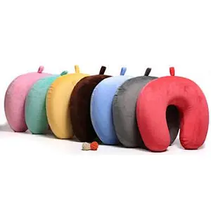 Handmade Soft Memory Foam Car U-shape Pillow for Head Rest