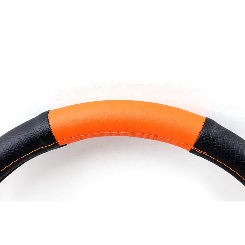 New design fashion universal  Car Accessories PVC  PU Leather  Steering Wheel Cover High Quality