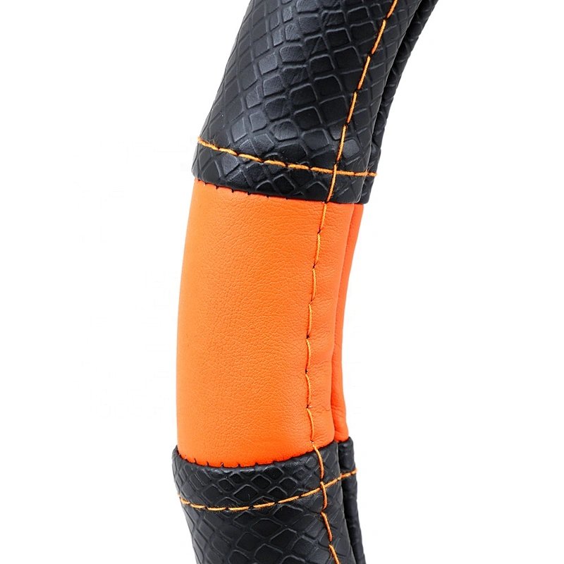New design fashion universal  Car Accessories PVC  PU Leather  Steering Wheel Cover High Quality