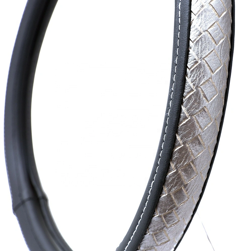 New design fashion universal  Car Accessories  PVC  PU Steering Wheel Cover