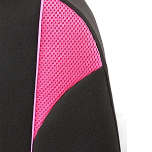 Fashion!! Women Universal polyester mesh auto seat cover designer car seat covers 9 Pcs/Set embroider