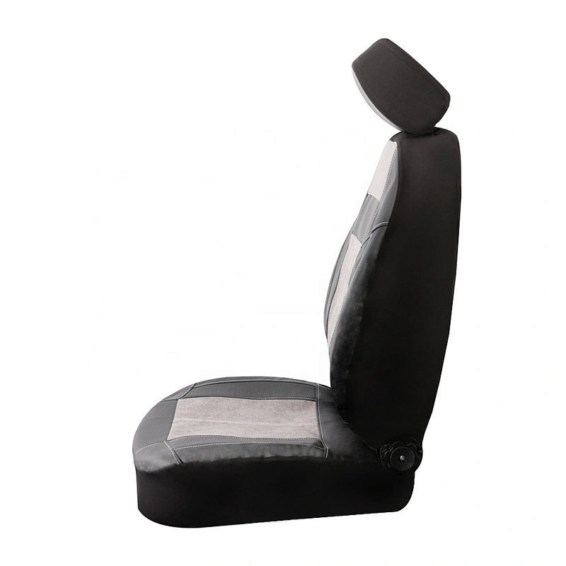 High Quality Luxury Designer PVC PU leather + suede auto seat cover