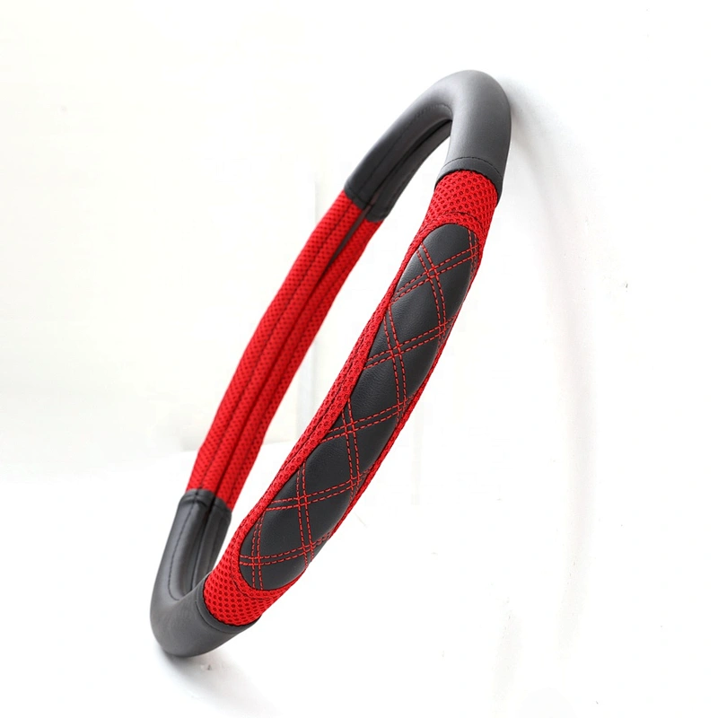Universal Car Accessories Interior Decorative PVC  Steering Wheel Cover