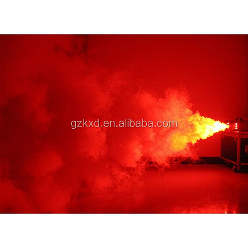 1500W Smoke Fog Machine with RGB LEDS for Stage Party Disco DJ Wedding