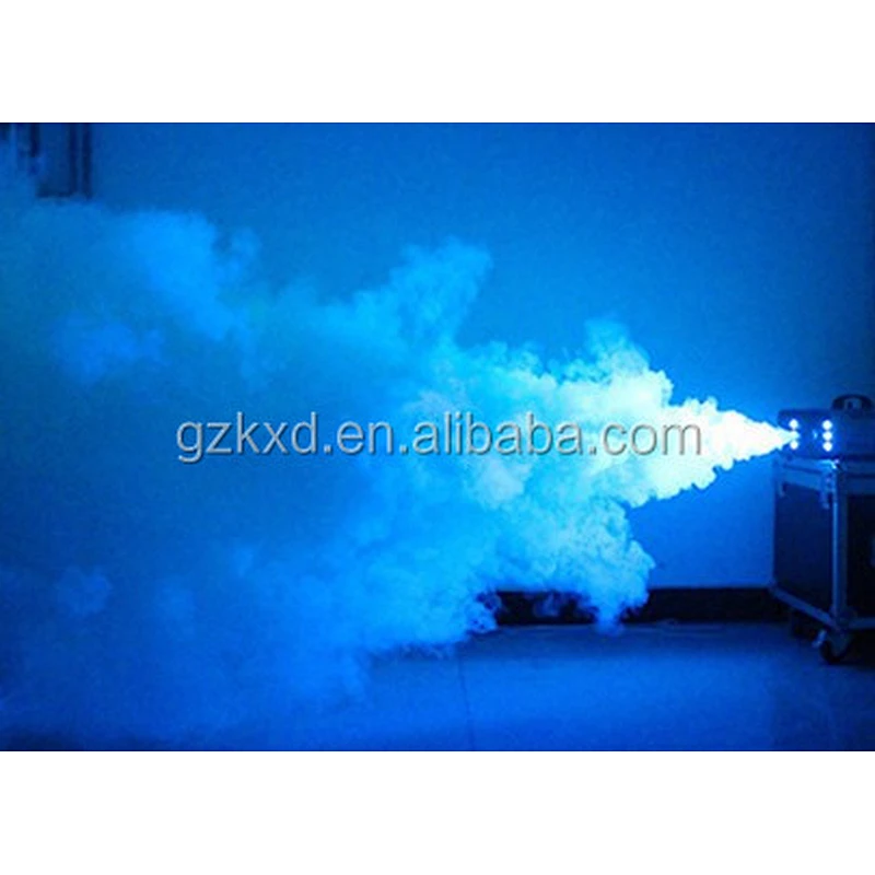 1500W Smoke Fog Machine with RGB LEDS for Stage Party Disco DJ Wedding