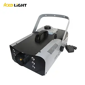 1500W Smoke Fog Machine with RGB LEDS for Stage Party Disco DJ Wedding
