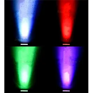 2021 New 12X18W RGBWAUV 6IN1 Wireless Remote/WIFI Control Battery Power LED Par Light Stage Effect Disco DJ Lighting Uplight
