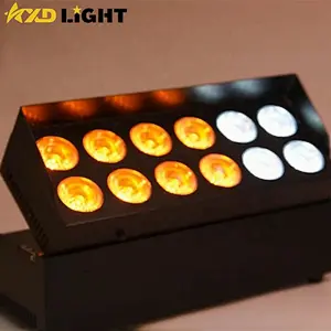 2021 New 12X18W RGBWAUV 6IN1 Wireless Remote/WIFI Control Battery Power LED Par Light Stage Effect Disco DJ Lighting Uplight