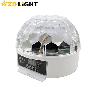 8X3W Mini Disco Ball with Gobo for Home Party Club DJ