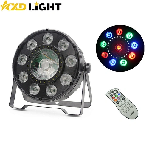 LED 30W COB 9X4W RGBW Par Light IR Remote 4IN1 Stage Effect LED Mini Par Light