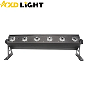 6X12W RGBWA+UV Ultra Bright Remote Control LED Wall Washer Light