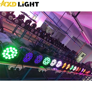 18PCS LED 4IN1 5IN1 6IN1 LED PAR Light Wash Effect High Brightness