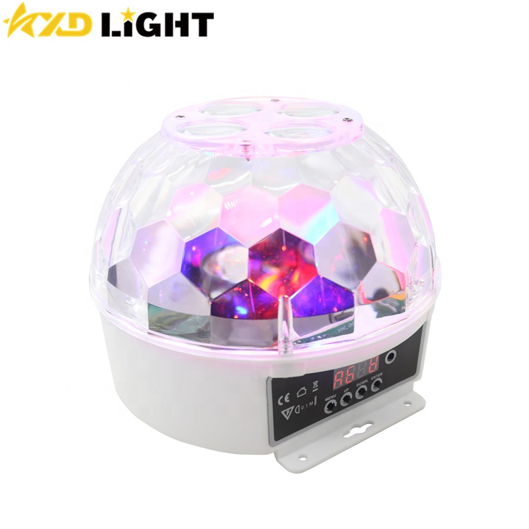 8X3W Mini Disco Ball with Gobo for Home Party Club DJ